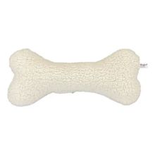 Pet Comfort 32 cm Ekru Peluş Kemik Şeklinde Köpek Oyuncağı