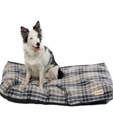 Pet Comfort 60x90 cm M Lima Varius Mavi Kareli Köpek Yatağı