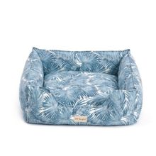 Pet Comfort Alpha Mavi Beyaz M 80x65 cm Köpek Yatağı