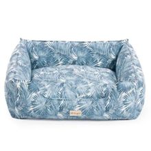 Pet Comfort Alpha Merta 65x80 cm M Mavi-Beyaz Köpek Yatağı