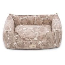 Pet Comfort Alpha Merta 85x105 cm L Açık Kahverengi-Beyaz Köpek Yatağı