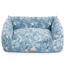 Pet Comfort Alpha Merta Mavi-Beyaz L 85x105 cm Köpek Yatağı