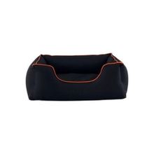 Pet Comfort Alpha Siyah W Turuncu Biye M 80x65 cm Köpek Yatağı