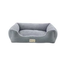 Pet Comfort Bravo Duo Mirinda Gri Peluş 75x60 cm Köpek Yatağı