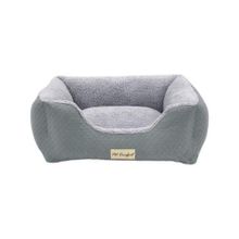 Pet Comfort Echo Gri Gri Peluş S 60x50 cm Kedi ve Köpek Yatağı