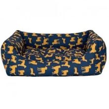 Pet Comfort Uniform Lacivert-Sarı M 60x70 cm Köpek Yatağı