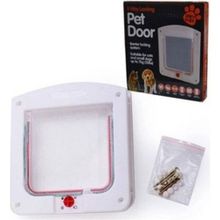 Pet Door 22x20x3 cm 4 Yollu Kedi Kapısı
