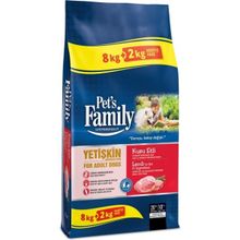 Pets Familiy 8+2 kg Kuzu Etli Yetişkin Köpek Maması