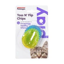 Petstages Toss N Flip Chips Chew Kedi Oyuncağı