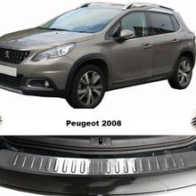 Peugeot 2008 Arka 2013 Krom Tampon Eşiği