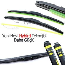Peugeot 206 2000-2014 Hybrid 650 mm 400 mm Silecek Takımı