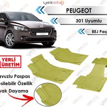 Peugeot 301 Siyah 3D Havuzlu Paspas