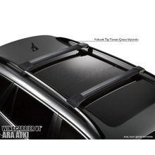 Peugeot Expert Kisa Şase 2006 Üzeri Siyah Wingcarrier Ara Atkı