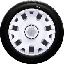 Peugeot SKS-SJS 204 14 İnç 4 Adet Kırılmaz Jant Kapağı