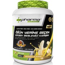Pharma Nutrition Proteinli Öğün Tozu Öğün Yerine Geçen Besleyici Shake Muz Aromalı 20 Servis 1000 Gr