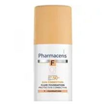 Pharmaceris F Spf 50+ Ivory Koruyucu Düzeltici Sıvı 30 ml Fondotenli Güneş Koruyucu Krem