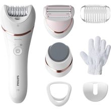 Philips 8000 BRE730/05 Serisi Beyaz Islak Kuru Epilatör