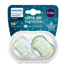 Philips Avent 0-6 Ay Erkek Karanlıkta Parlar Ultra Air Night Emzik