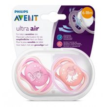 Philips Avent 2 li 6-18 Ay Ultra Air Desenli Emzik