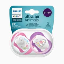 Philips Avent 6-18 Ay Kız Ultra Air Animals Emzik