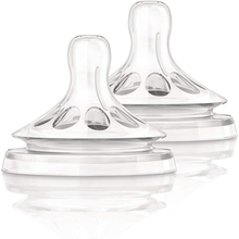 Philips Avent Natural Silikon 2'li 3+ Ay 3 Delikli Biberon Emziği