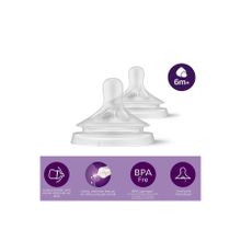Philips Avent No 6 Doğal Tepkili 2'li Biberon Emziği