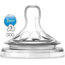 Philips Avent SCF044-27 Hızlı Akış 3 Delik 6 Ay+ 2'li Natural Biberon Emziği