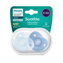 Philips Avent Soothie 0-6 Ay 2li Mavi Emzik