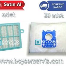 Philips FC8726 20 Adet Süpürge Toz Torbası