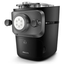 Philips Makarna Makinesi Serisi 7000 - ProExtrude Teknolojisi, Otomatik Tartım, Tam Otomatik, Akıllı Depolama, 8 Şekilli Disk, Siyah (HR2665/93)