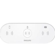 Philips Qİ 3 in 1 15W Beyaz Kablosuz Şarj Cihazı