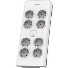 Philips SPN7080WA 8'li 2 mt 900J Akım Korumalı Priz