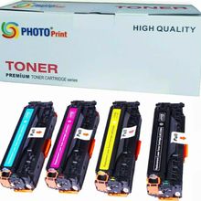 Photo Print Canon I-Sensys MF-728 CRG-718 İthal 4 Renk Muadil Chipli 3.500 Sayfa Toner Seti