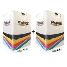 Photoink 8681986498450 Canon MP190 İçin Siyah Kartuş Dolum Seti
