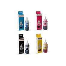 Photoink Epson Ecotank L3160 L5190 L6190 İçin 4 Renk 1 Takım Photoink Mürekkep