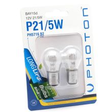 Photon P21/5W Yeni Nesil 1016 İkili Kutu 12V 21/5W Çift Duy Stop Ampul