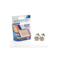 Photon T20 21/5W 1016 Turuncu 2'li Çift Duy Dipsiz Led