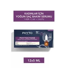 Phyto 12x3,5 ml Cyane Erkek Tipi Kronik Saç Dökülmesine Karşı Bakım Serumu