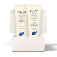 Phyto İkili Set Detox Shampoo Cansız Matlaşmış Saçlar İçin Detoks Etkili Arındırıcı Şampuan Mask