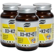 Phytodef Vitamin D3 K2 C 60 Tablet