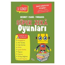 Pia Çocuk Yayınları Zeka Geliştirme Kitapları Süper Zeka Oyunları 3.Sınıf