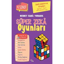 Pia Çocuk Yayınları Zeka Geliştirme Kitapları Süper Zeka Oyunları 4.Sınıf