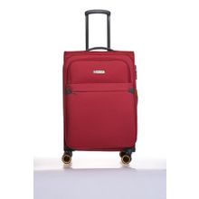 Pierre Cardin 04PC6000-02-FS Fuşya Çekçekli Kumaş Valiz