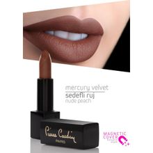 Pierre Cardin 162 Nude Peach Mercury Velvet Lipstick
