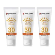 Pierre Cardin 3x75 ml 30 Spf Yüksek Koruma Koruyucu Güneş Kremi