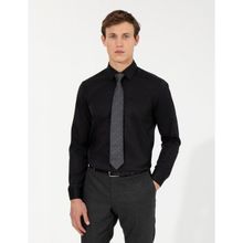Pierre Cardin 50258931-VR046 Siyah Erkek Gömlek