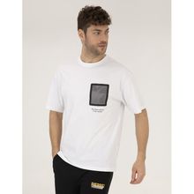 Pierre Cardin 50262628-VR013 Beyaz Comfort Fit Bisiklet Yaka Erkek T-shirt