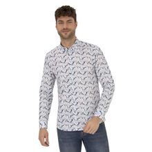 Pierre Cardin 50264887-VR041 Pembe Desenli Erkek Gömlek