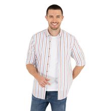 Pierre Cardin 50265026-VR029 Kahverengi Desenli Erkek Gömlek