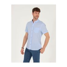 Pierre Cardin 50268184-VR003 Açık Mavi Erkek Gömlek